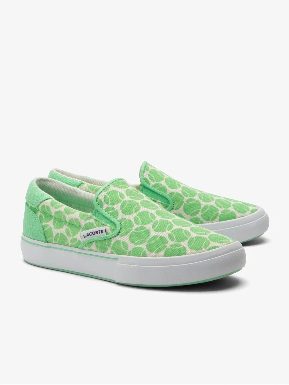 LaCoste Toddler Jump Serve Tennis Print Slip-On